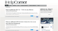 Desktop Screenshot of ihelpcorner.com